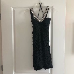 Black Allure cocktail dress
